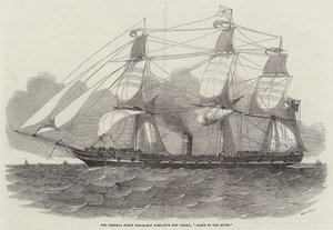 O Navio Novo da Companhia Geral do Navio a Vapor do Parafuso, Rainha do Sul